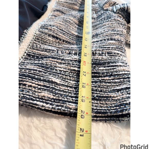 Boston Proper Shimmer Tweeed Jacket - Picture 6 of 11